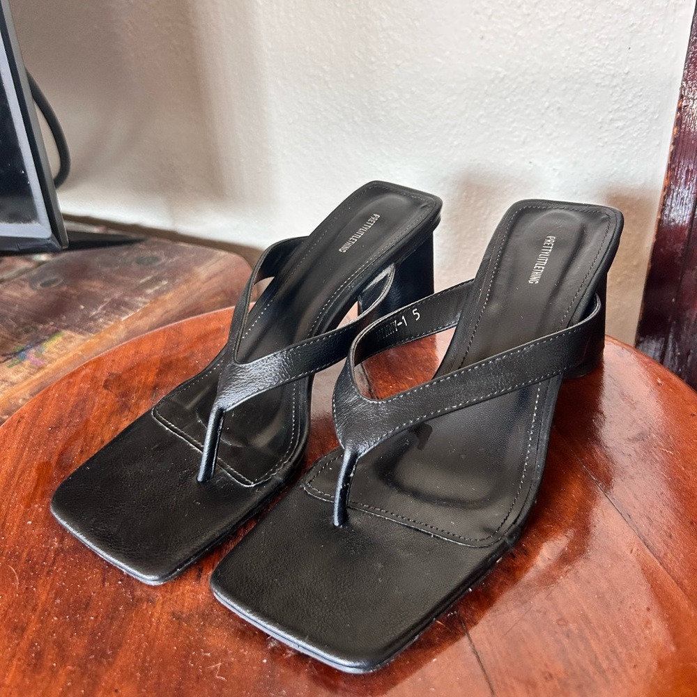 Pretty little thing heel sandals
